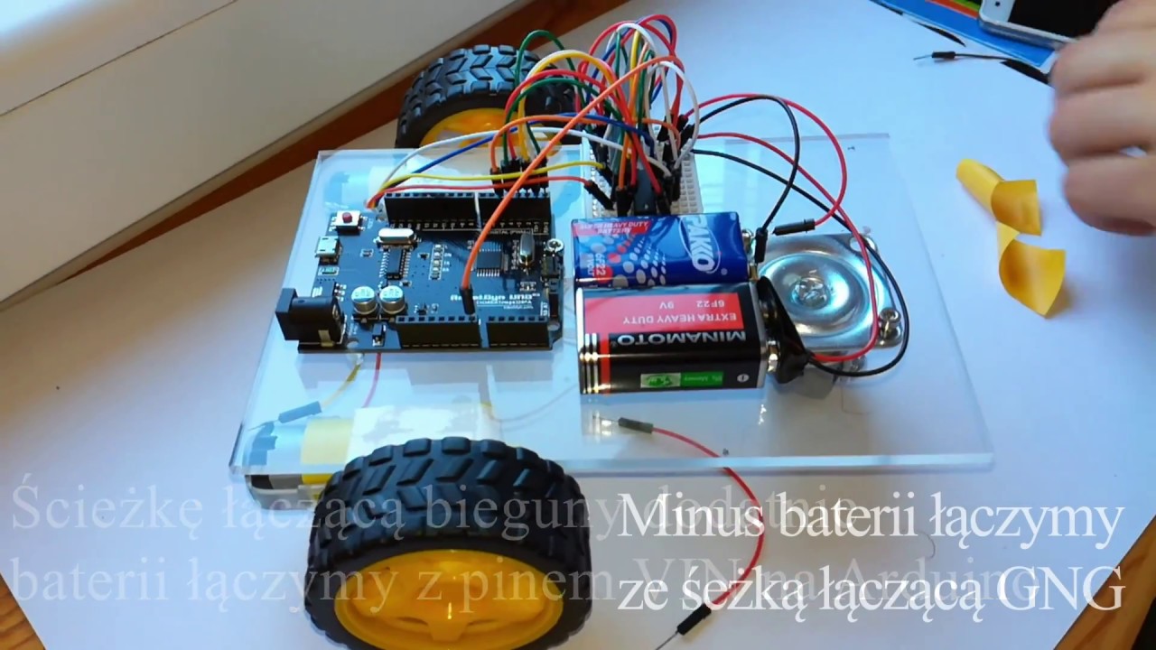 Jak zrobić robota sterowanego smartfonem na Arduino