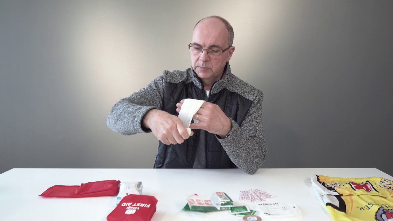 Opi Auttamaan - Pyöräilijän ensiapupakkaus