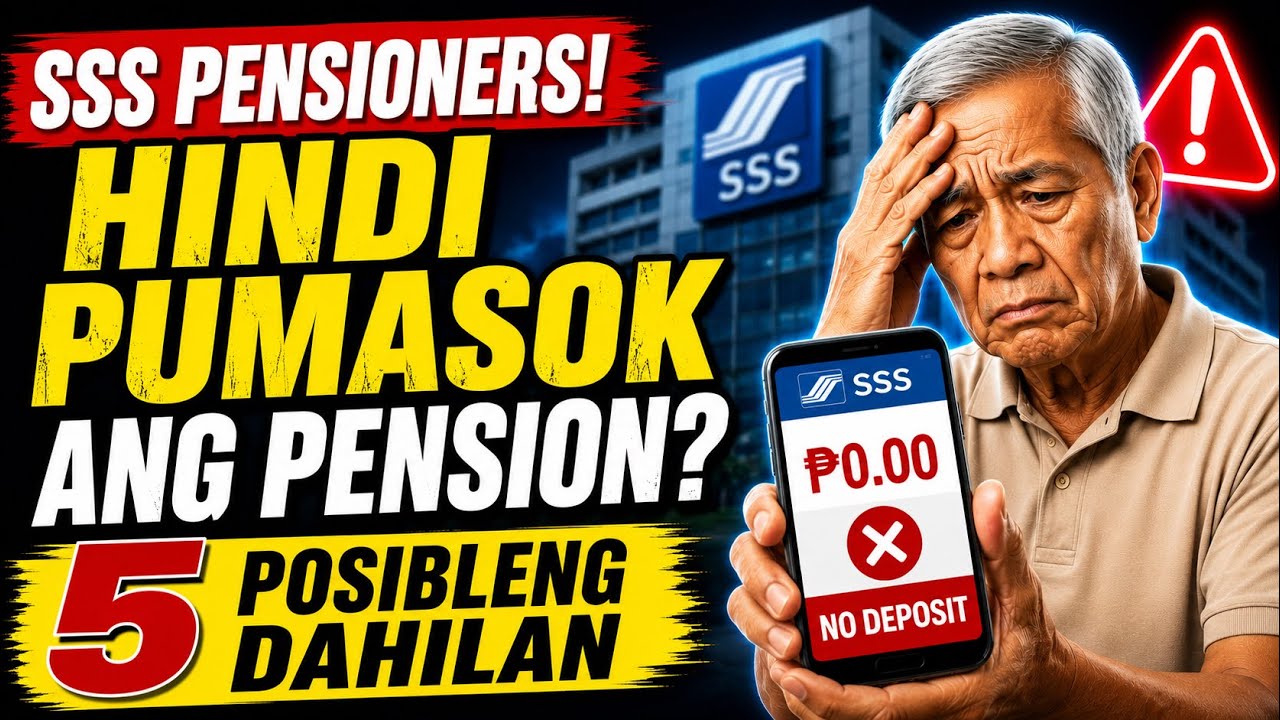 😱 Hindi Pumasok ang SSS Pension Mo? 5 Posibleng Dahilan