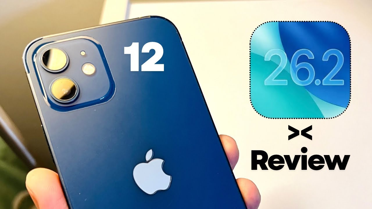 iPhone 12 on iOS 26.2 - Review + Changes-iPhone 12 on iOS 26.2 Battery + PerformanceTest + Features