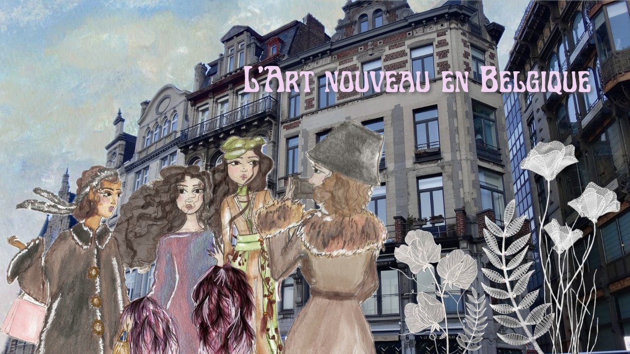 Vlog - Comprendre l'Art nouveau en Belgique 🚞🇧🇪🌷