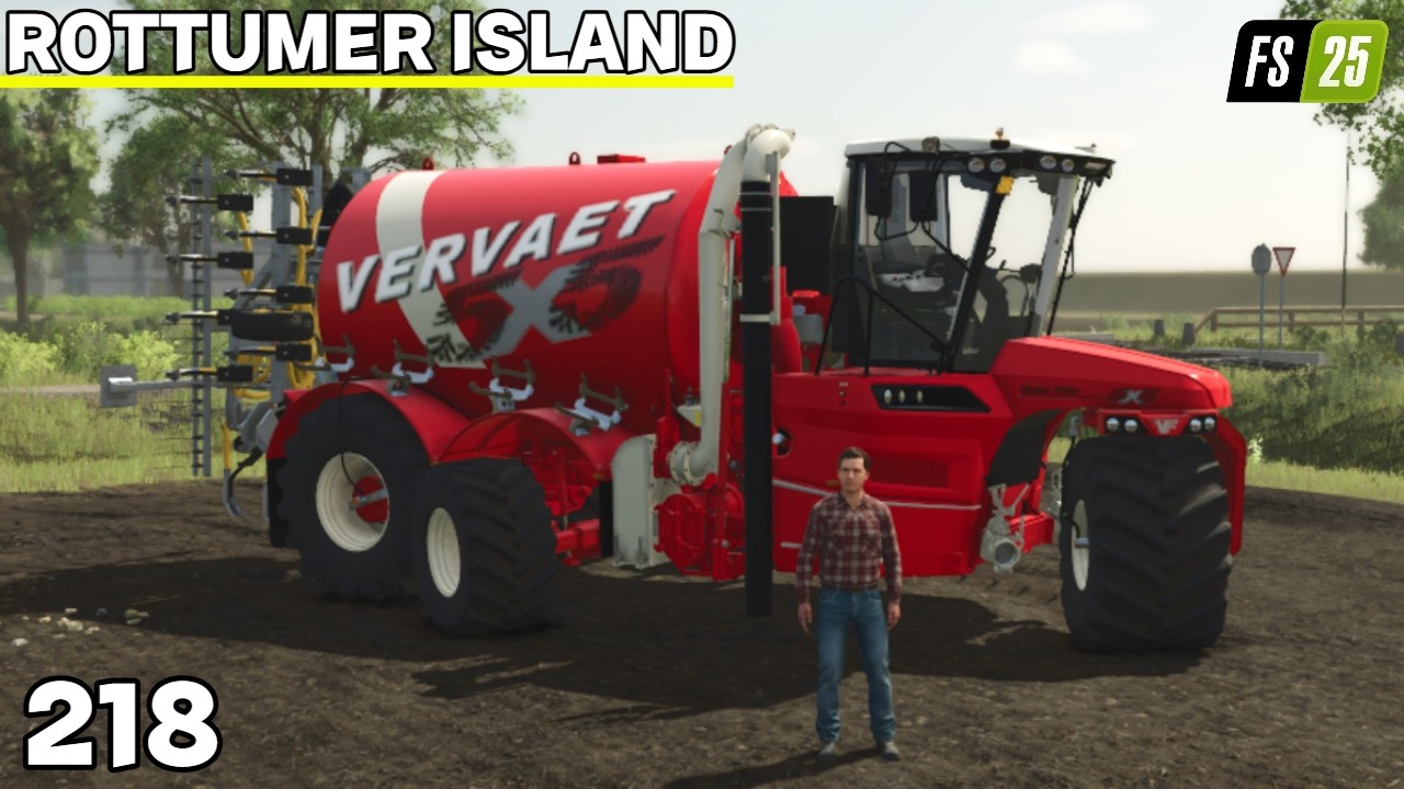 Voorjaarswerk Op Het Land, Dieren Voeren & Varkens Verkopen | Rottumer Island #218 | FS25