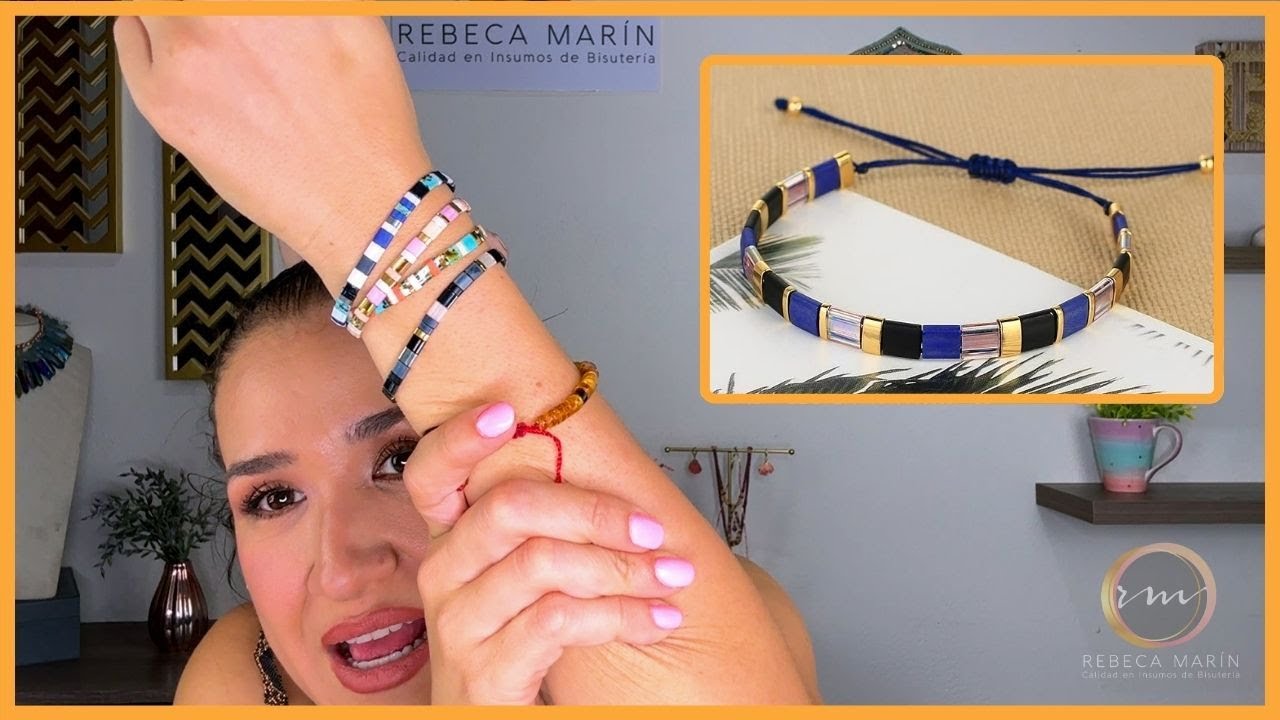 🔥 Pulsera de Hilo con TILA MIYUKI 🔥 Paso a paso para Principiantes ✨