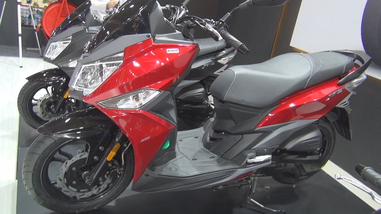 SYM Jet 14 125i Red (2020) Exterior and Interior
