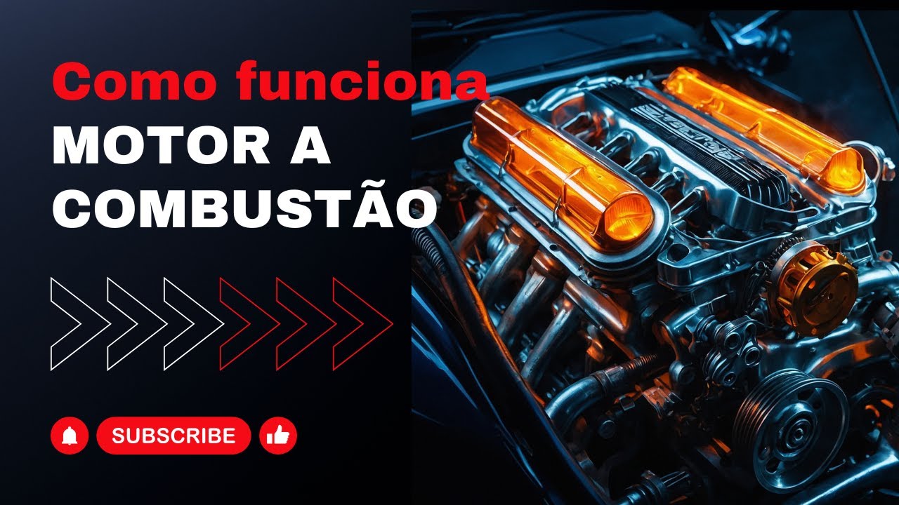 Como Funciona um Motor a Combust&atilde;o? 🚗 Entenda o Processo Completo! #MotorACombust&atilde;o #ComoFunciona
