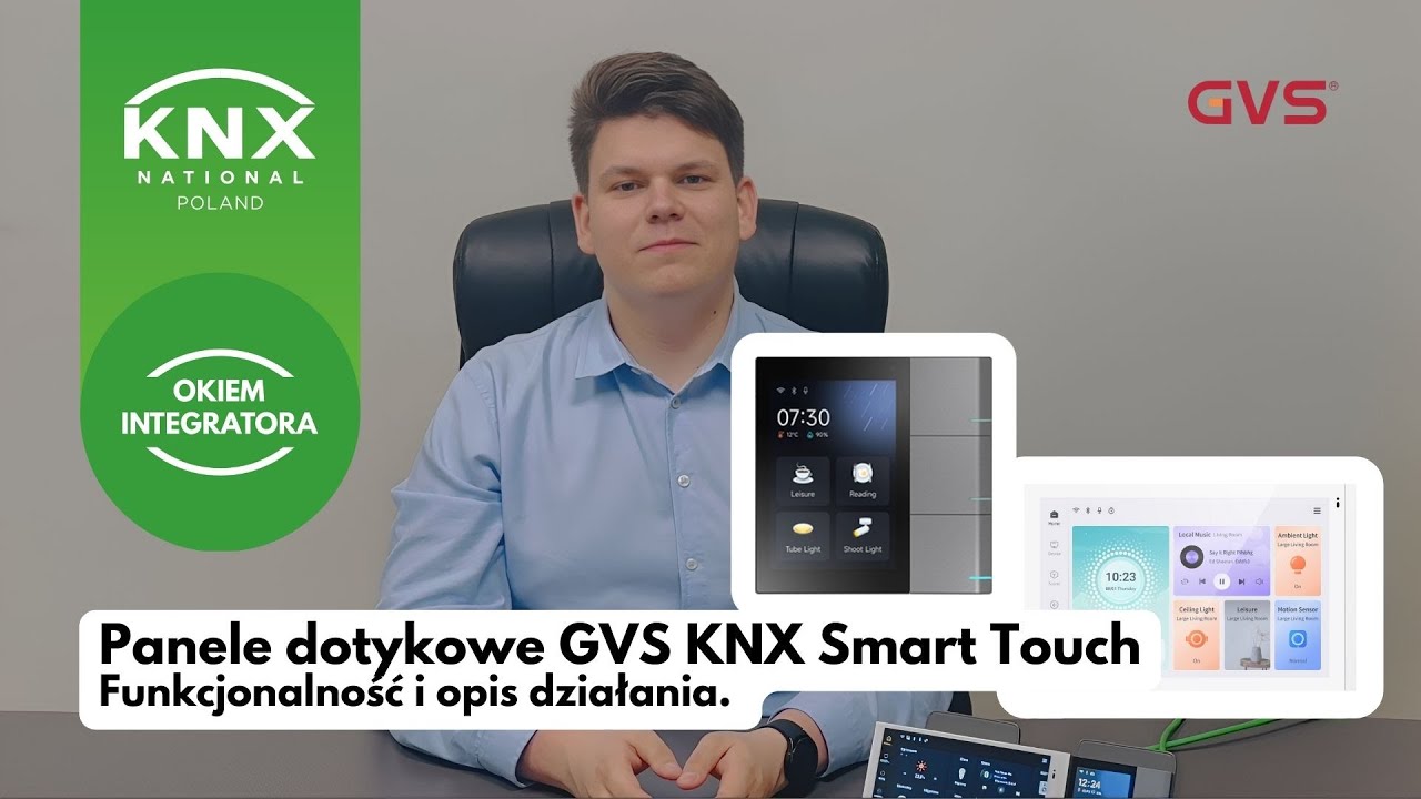 GVS Panel KNX Smart Touch S3 | OKIEM INTEGRATORA KNX