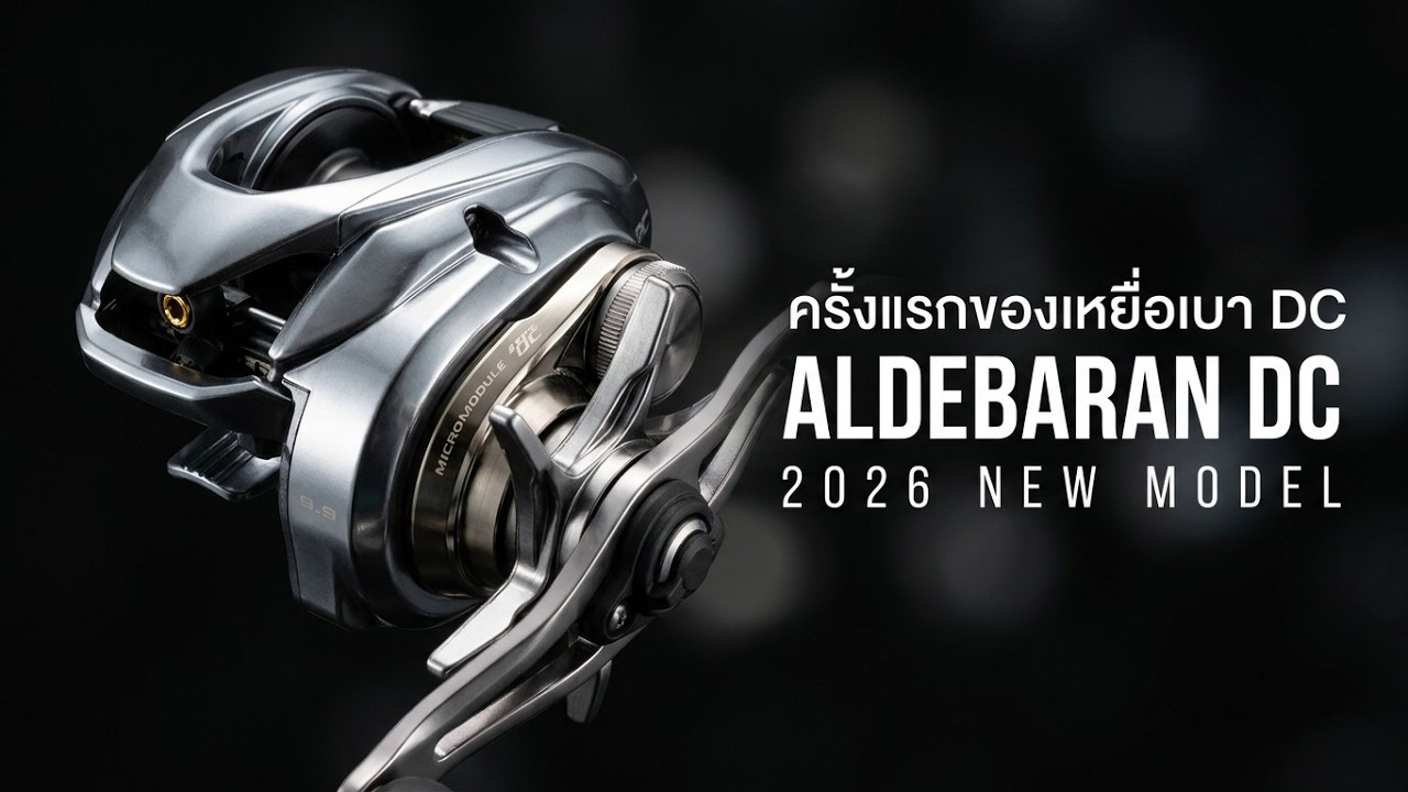 🎉 Shimano Aldebaran DC: ครั้งแรกที่เหยื่อเบามีเสียง DC! ดีกว่ารุ่นเก่าไหม?