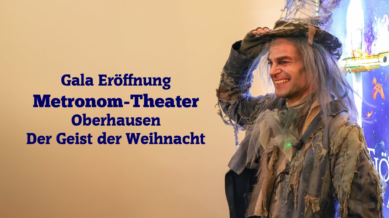 Gala Eröffnung Metronom-Theater Oberhausen - Der Geist der Weihnacht (Mikes Musical-World Folge 53)