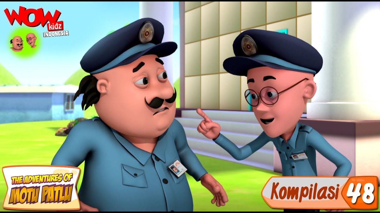 Kompilasi - 48 | Motu Patlu dalam Bahasa - Animasi 3D Kartun | WowKidz Indonesia
