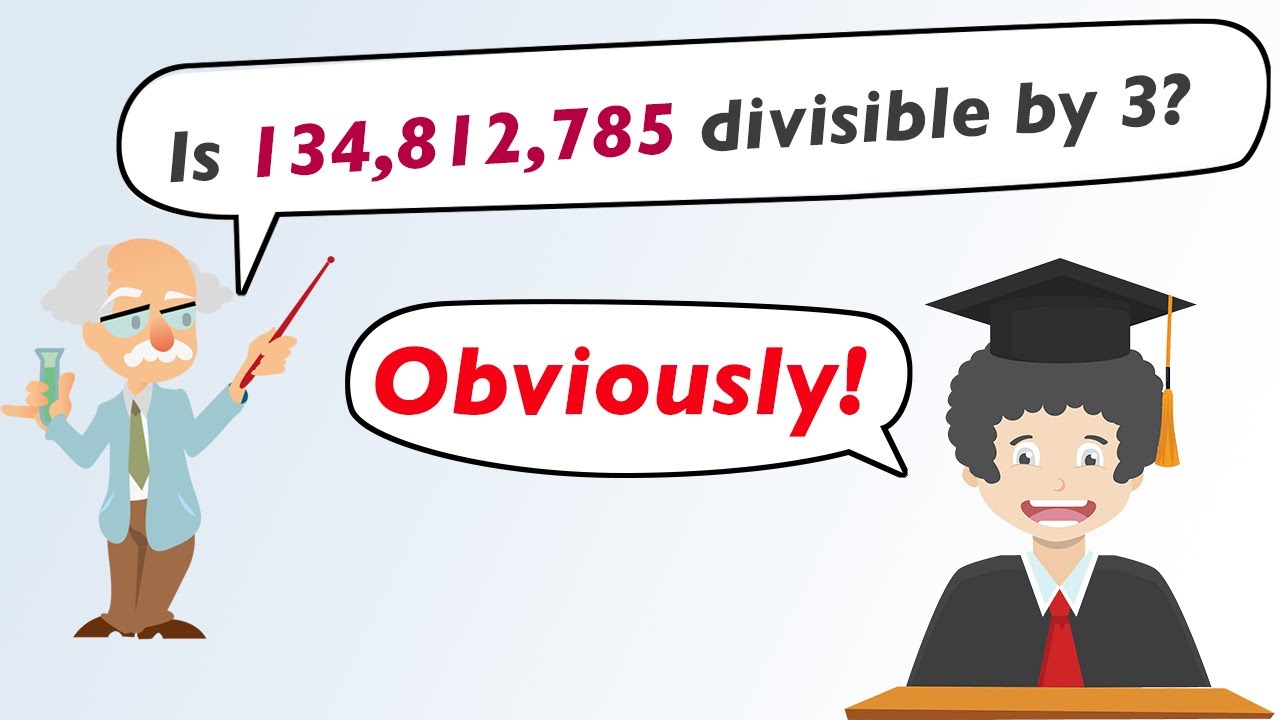 Divisible by 3 rule - Explained!