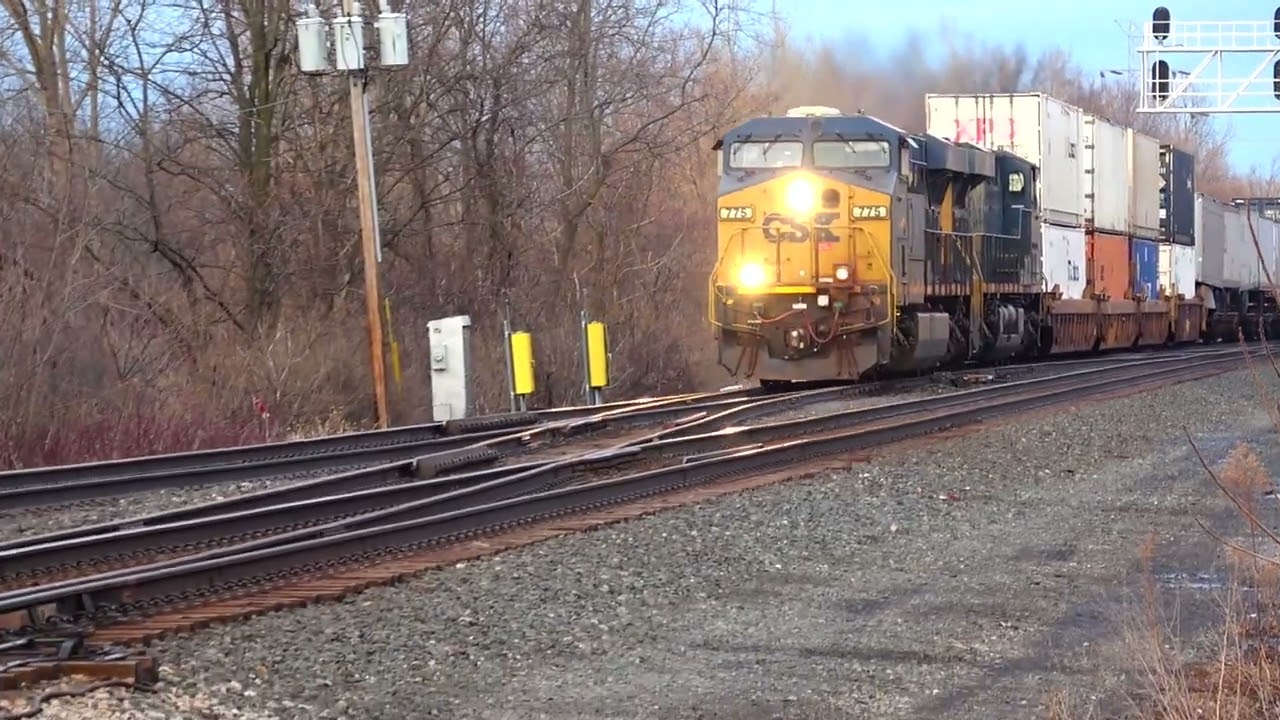 Happy New Year Trains! Bald Eagle Flies In Front Of Train! UP Train Meets CSX Train + More Trains!