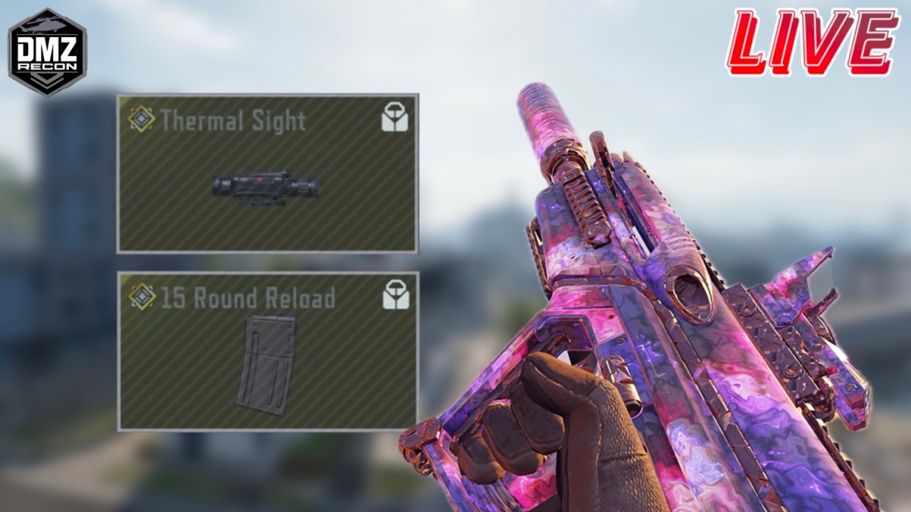 🔴UNLOCKING NEW ULTRA ATTACHMENTS IN COD MOBILE DMZ🔴GLOBAL LEADERBOARD PLAYER🔴