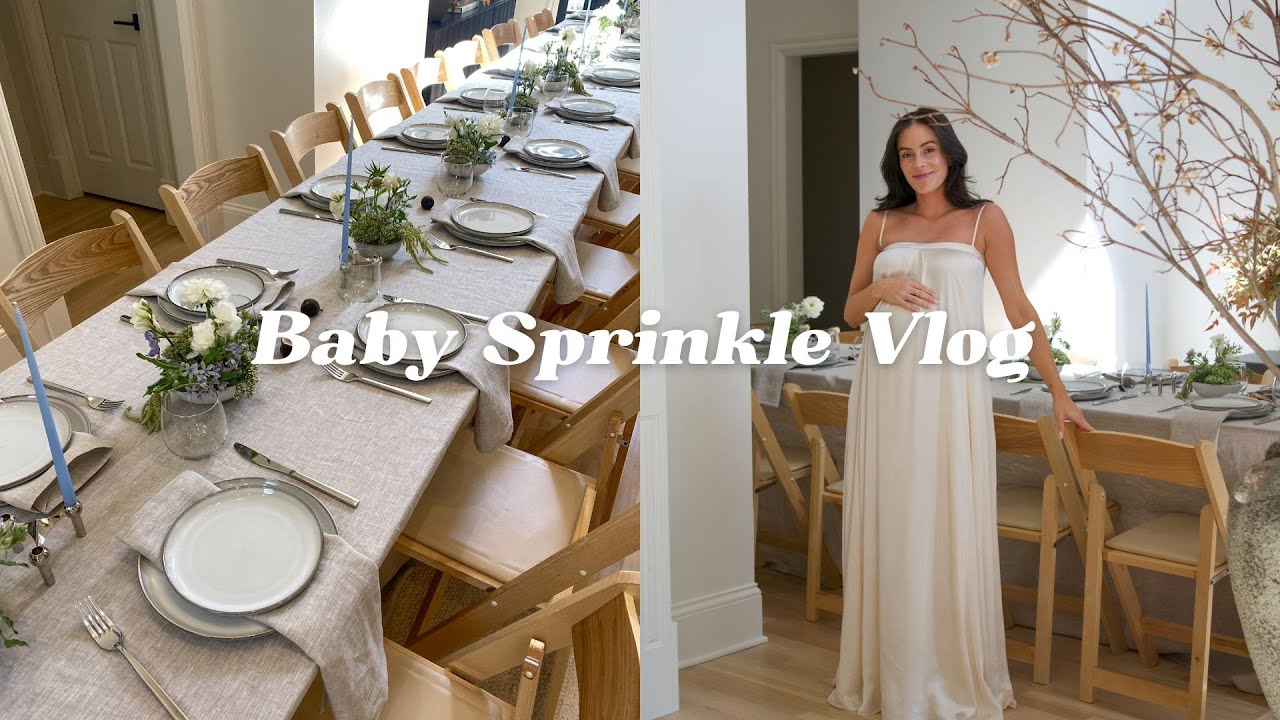 Baby Boy Sprinkle - Creating an intimate brunch moment for family/friends
