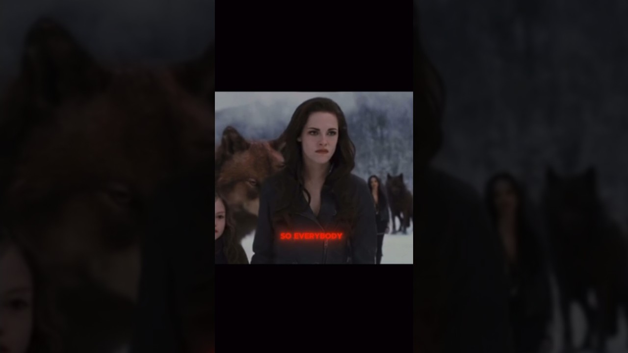 She&rsquo;s a literal baddie🔥 #twilight #edwardbella #bella #edit #vampire #edward #volturi