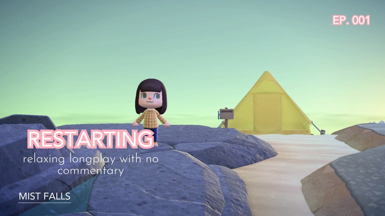 Yes, I'm Starting A New Island | ACNH Relaxing Longplay with No Commentary (Ep, 001)