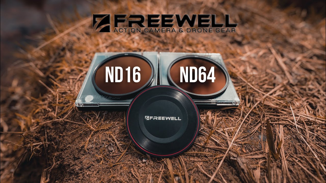 Магнитные фильтры Freewell ND16 и ND64.