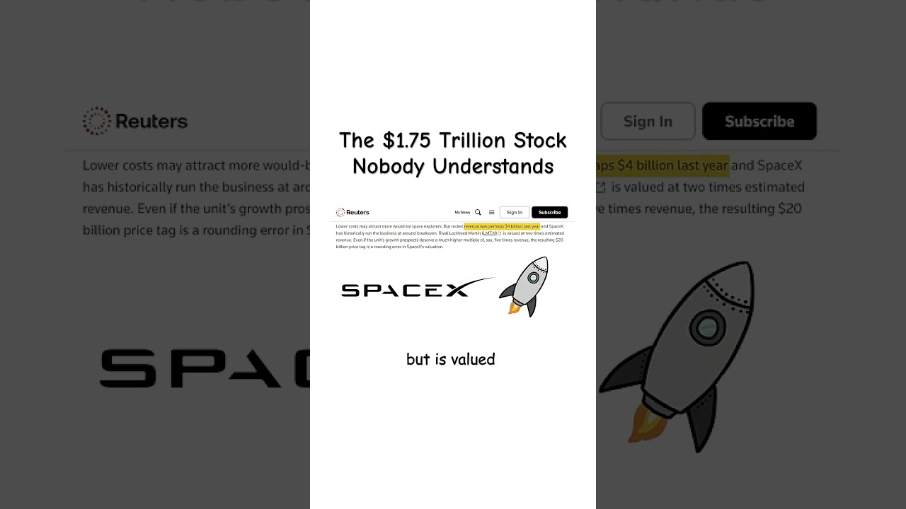 IPO SpaceX на $1,75 трлн&hellip; которого никто на самом деле не понимает