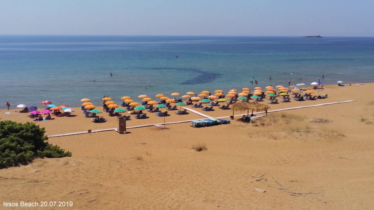 Issos Beach/Corfu,Greece,Parrot Anafi 4K