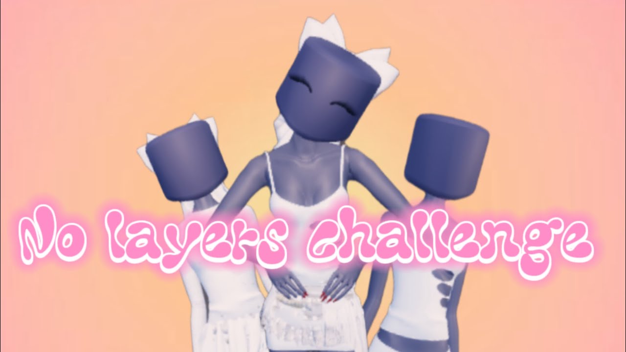 No layers dti challenge #dti #roblox #robloxdti #layers #clothing
