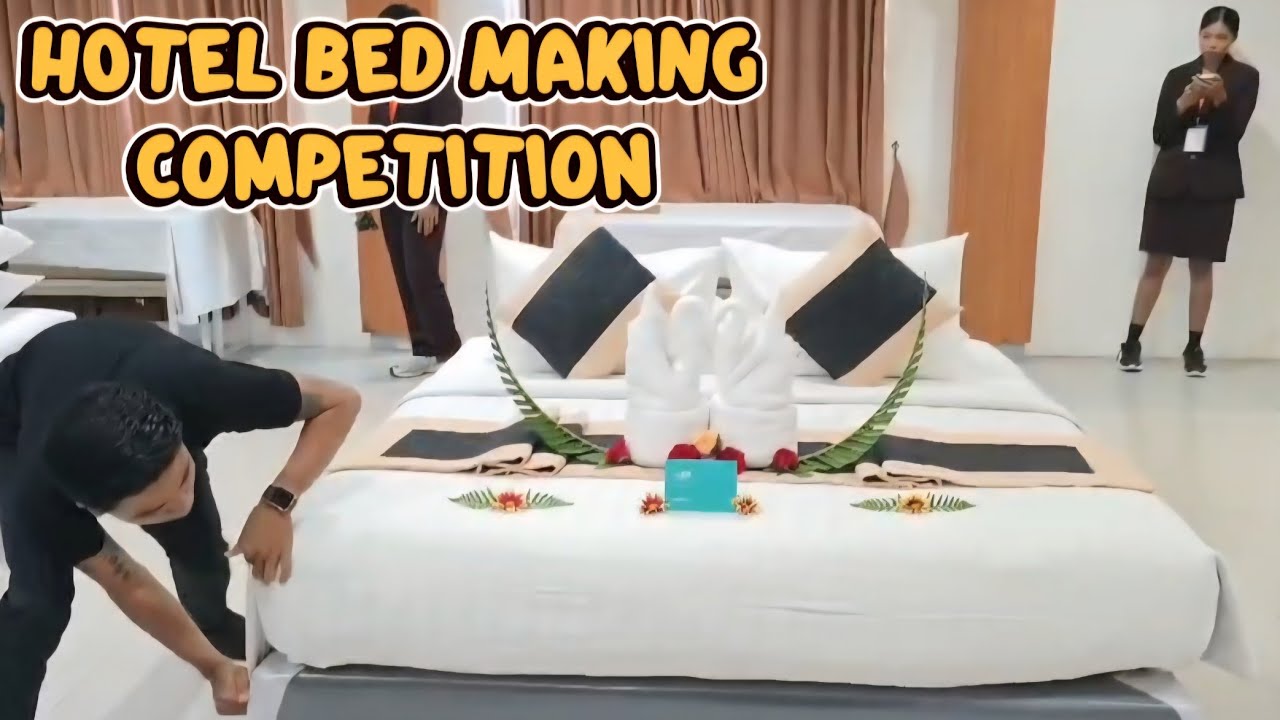 MAKING BED COMPETITION KATAGORI HOTEL