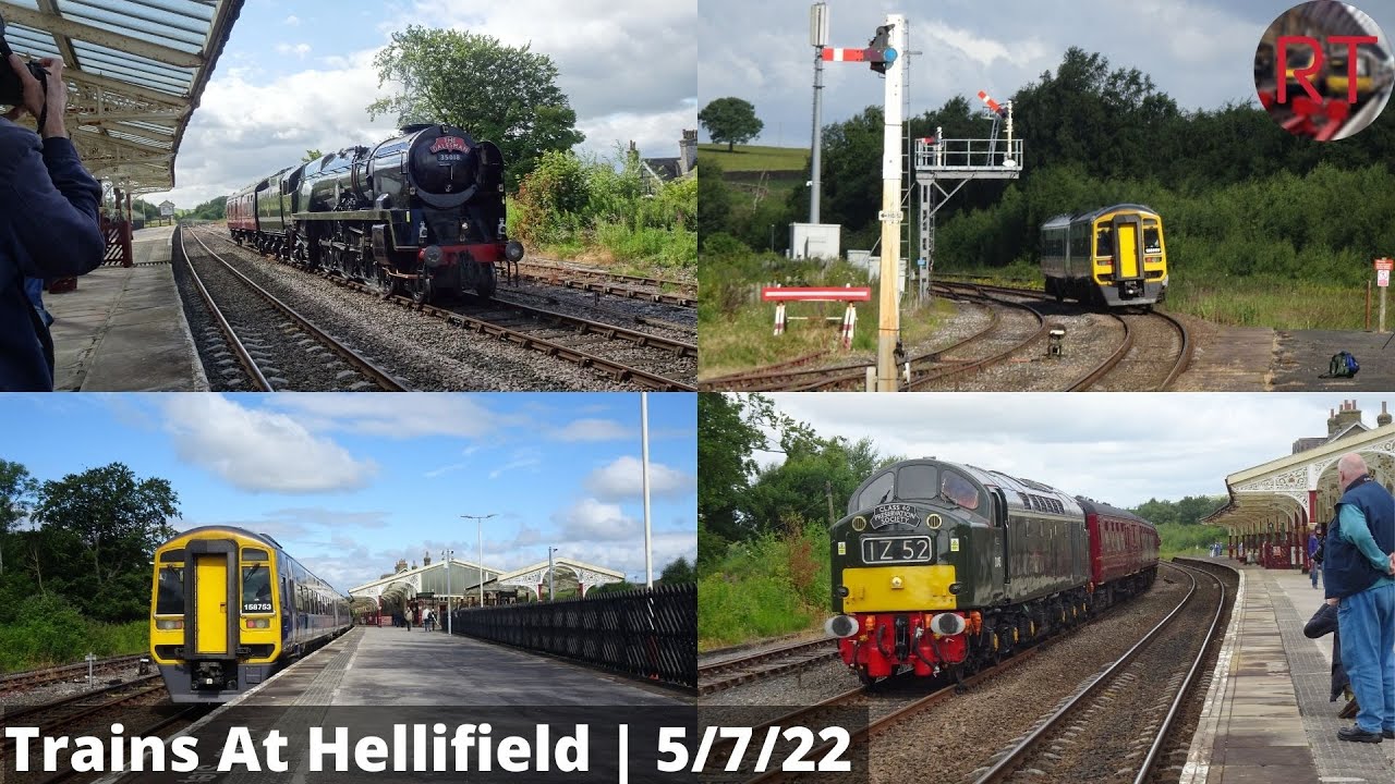 *35018 + D345* Trains At Hellifield | 05/07/22