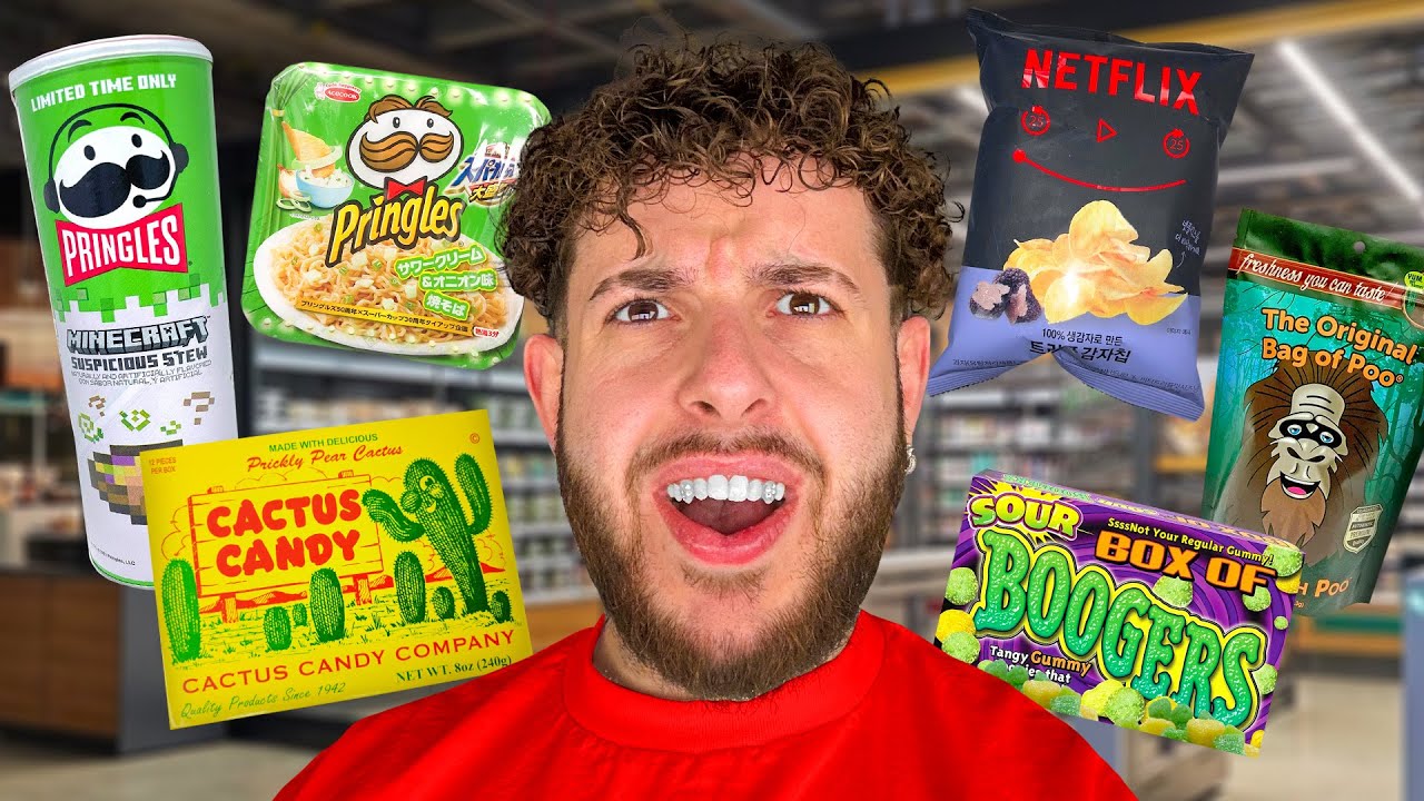 I Tried the Weirdest Snacks on the Internet...