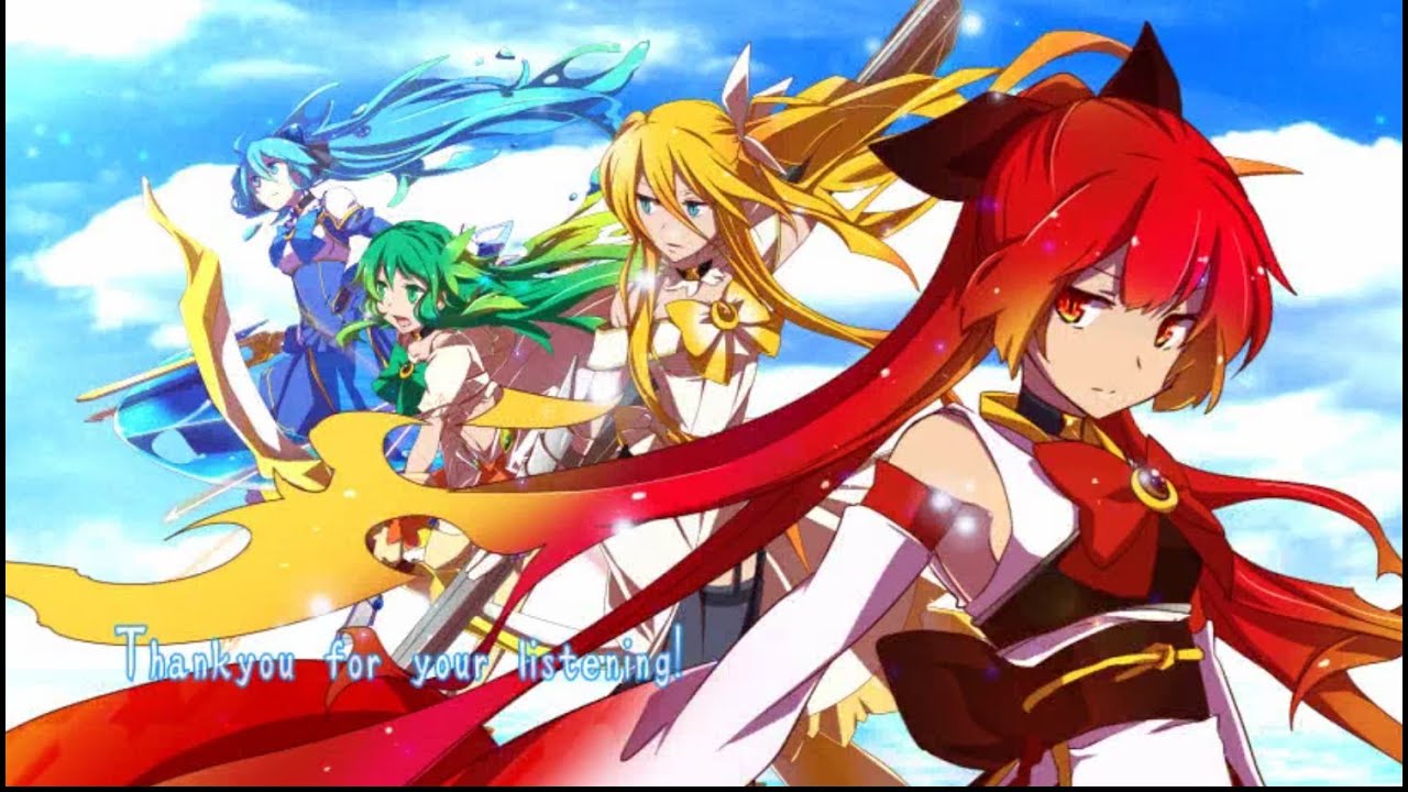 Miku · GUMI· Lily · Iroha - Fantasy of Iolite 「Sub Esp」