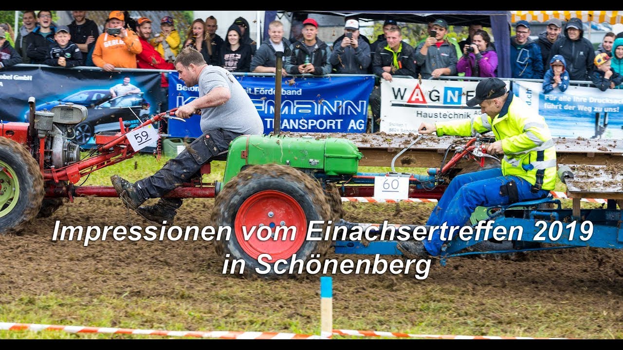 Impressionen vom Einachsertreffen 2019 in Schönenberg