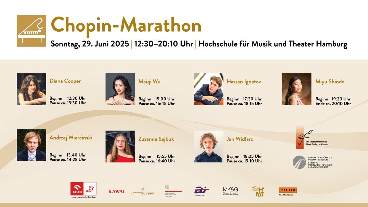 Chopin-Marathon | 7. Chopin Festival Hamburg