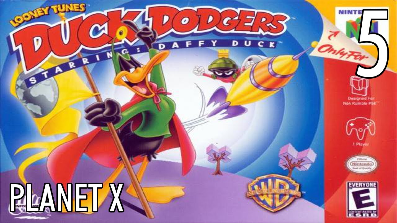 N64 Duck Dodgers starring Daffy Duck: #05 Planet X - All Atoms