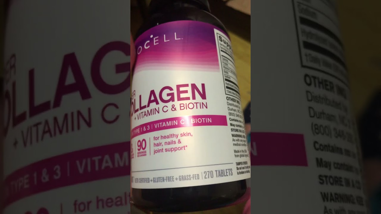 Neocell Super Collagen+ Vitamin C & Biotin everyone must have #shorts