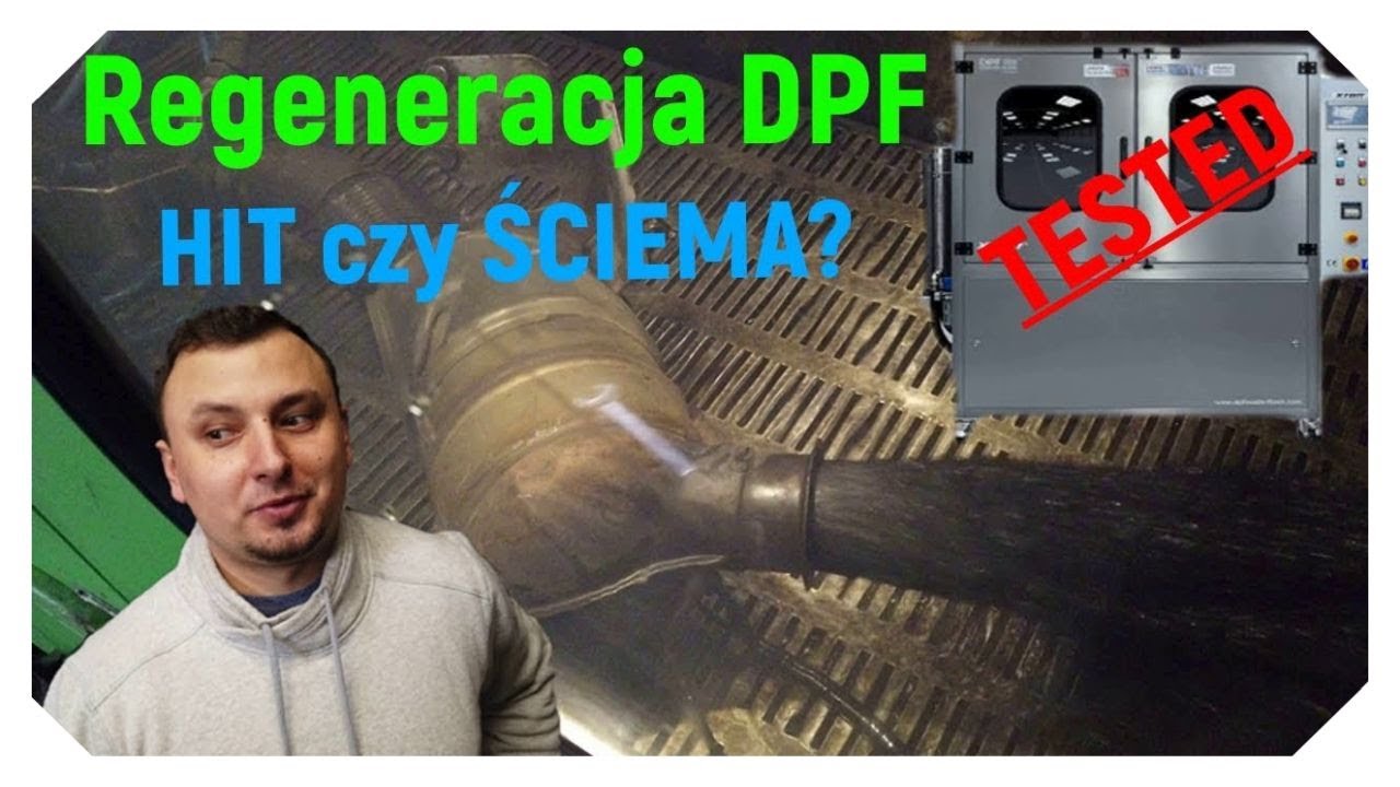 Regeneracja filtra cząstek stałych DPF czyli pranie dpfa // HIT czy KIT? Diagnostyka Hamownia