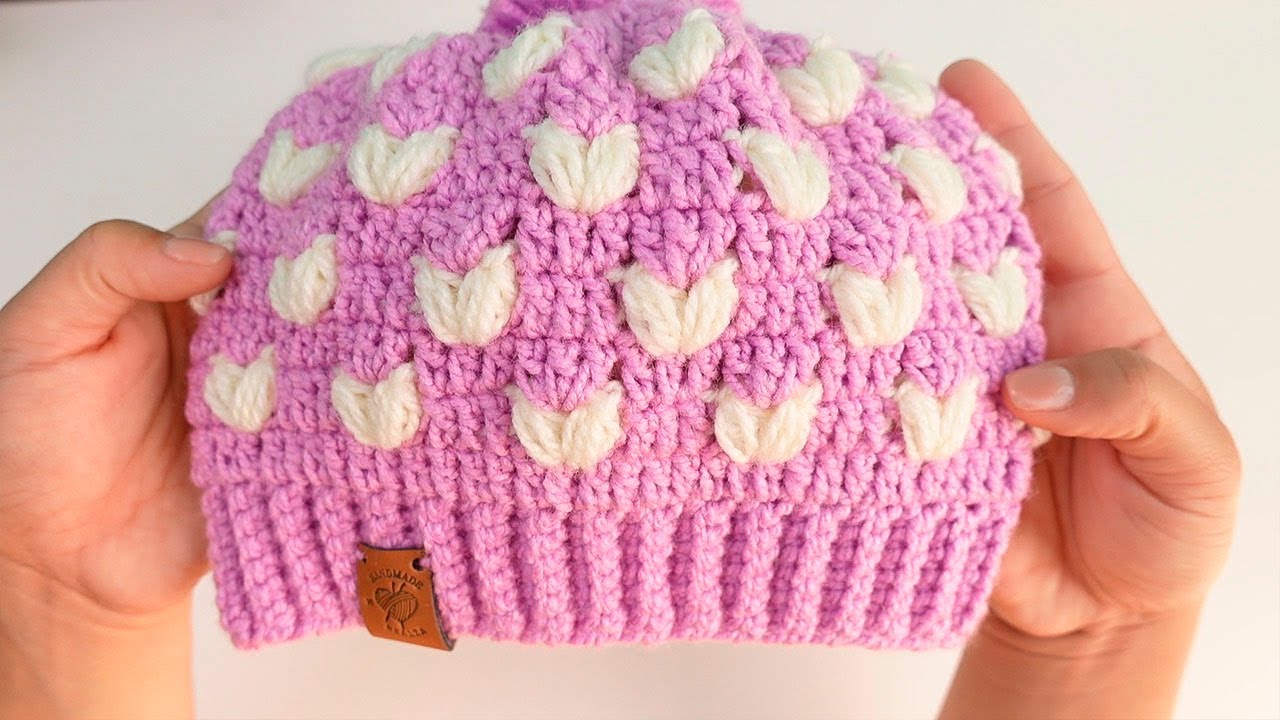 🌈Gorrito a Crochet (Facil y Paso a Paso) Ivierno👪