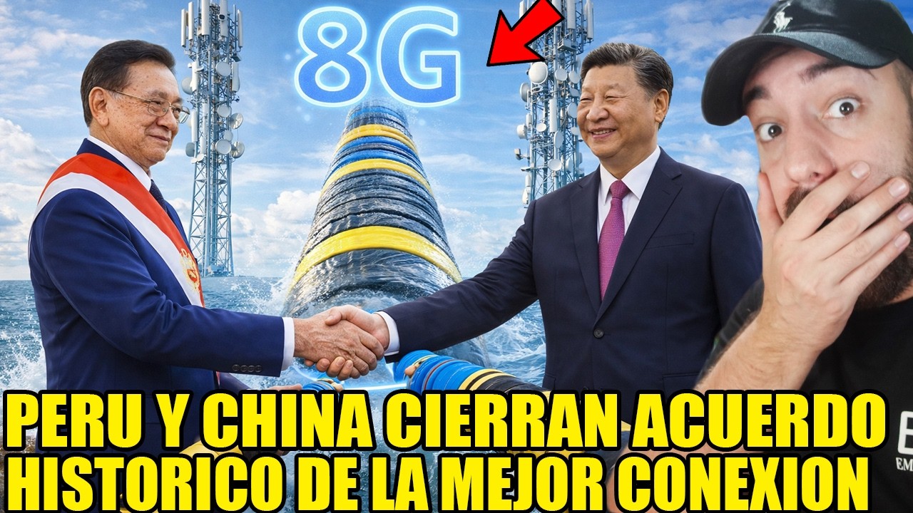 PER&Uacute; y CHINA cierran un ACUERDO HISTORICO del NUEVO CABLE SUBMARINO!!