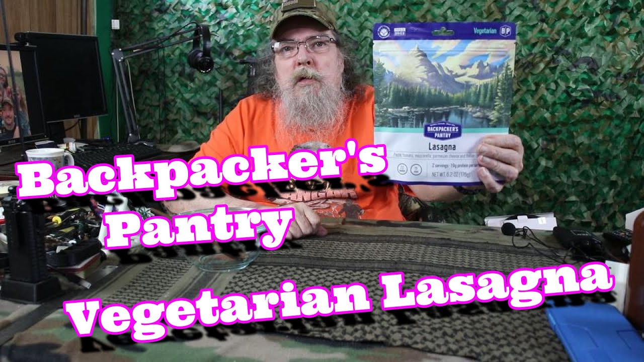 Вегетарианская лазанья от Backpacker's Pantry