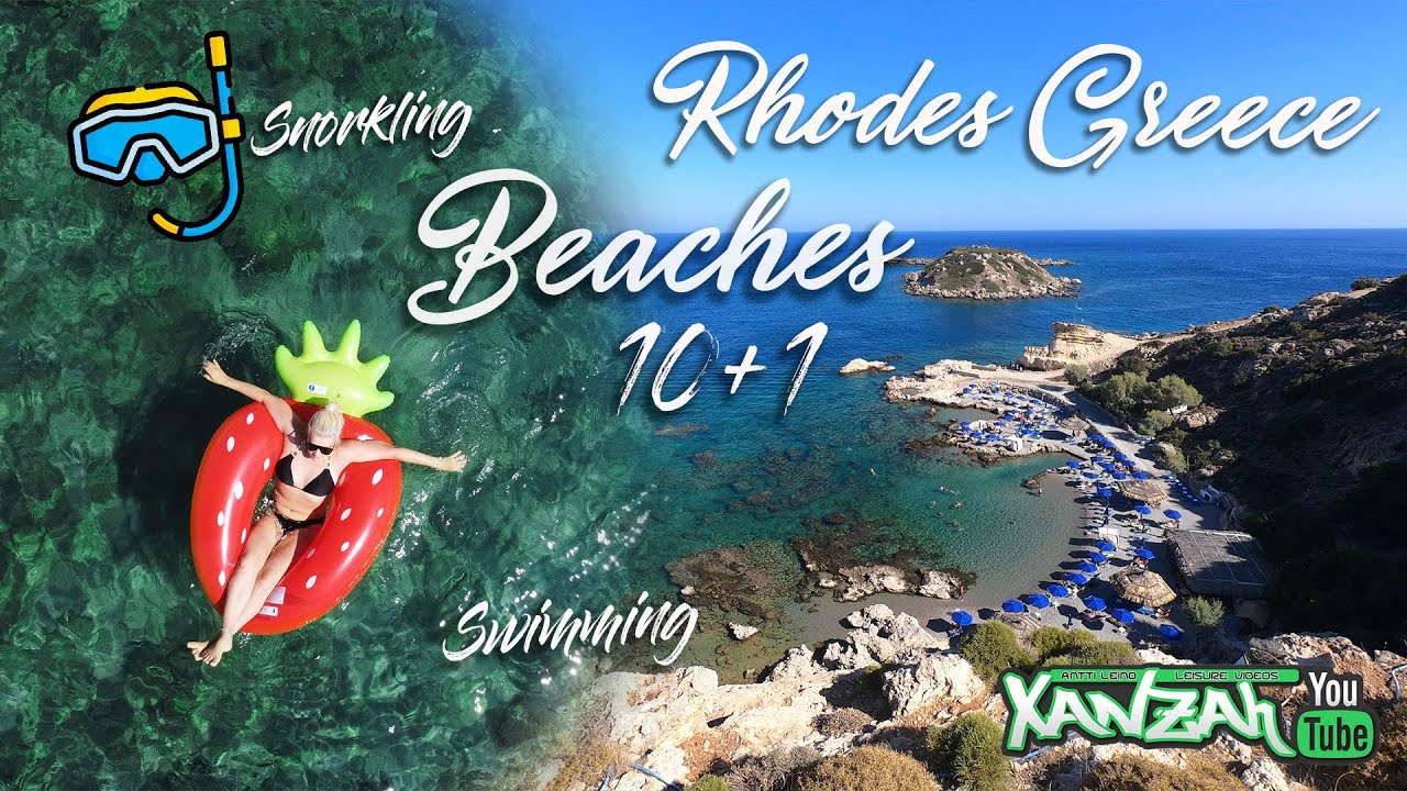 Beaches to go in summer 2025 in Rhodes 10+1 tips