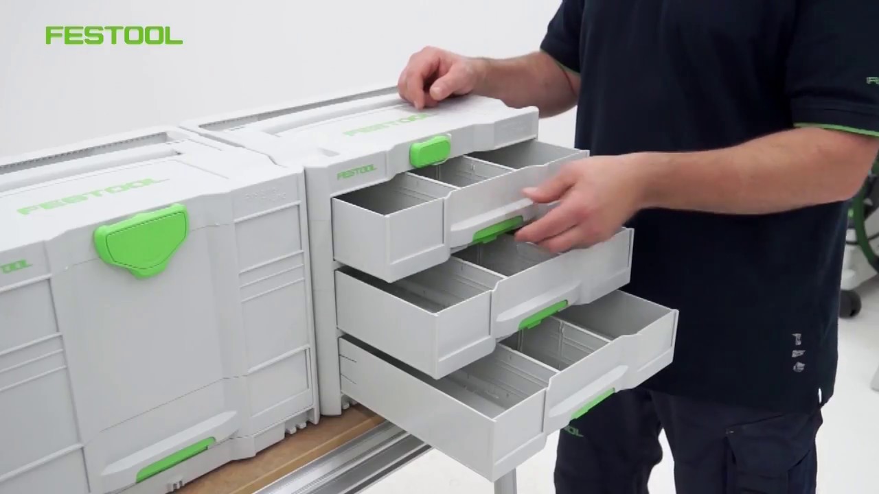 Festool TV épisode 70 : SORTAINER et SYSTAINER SYS-Combi