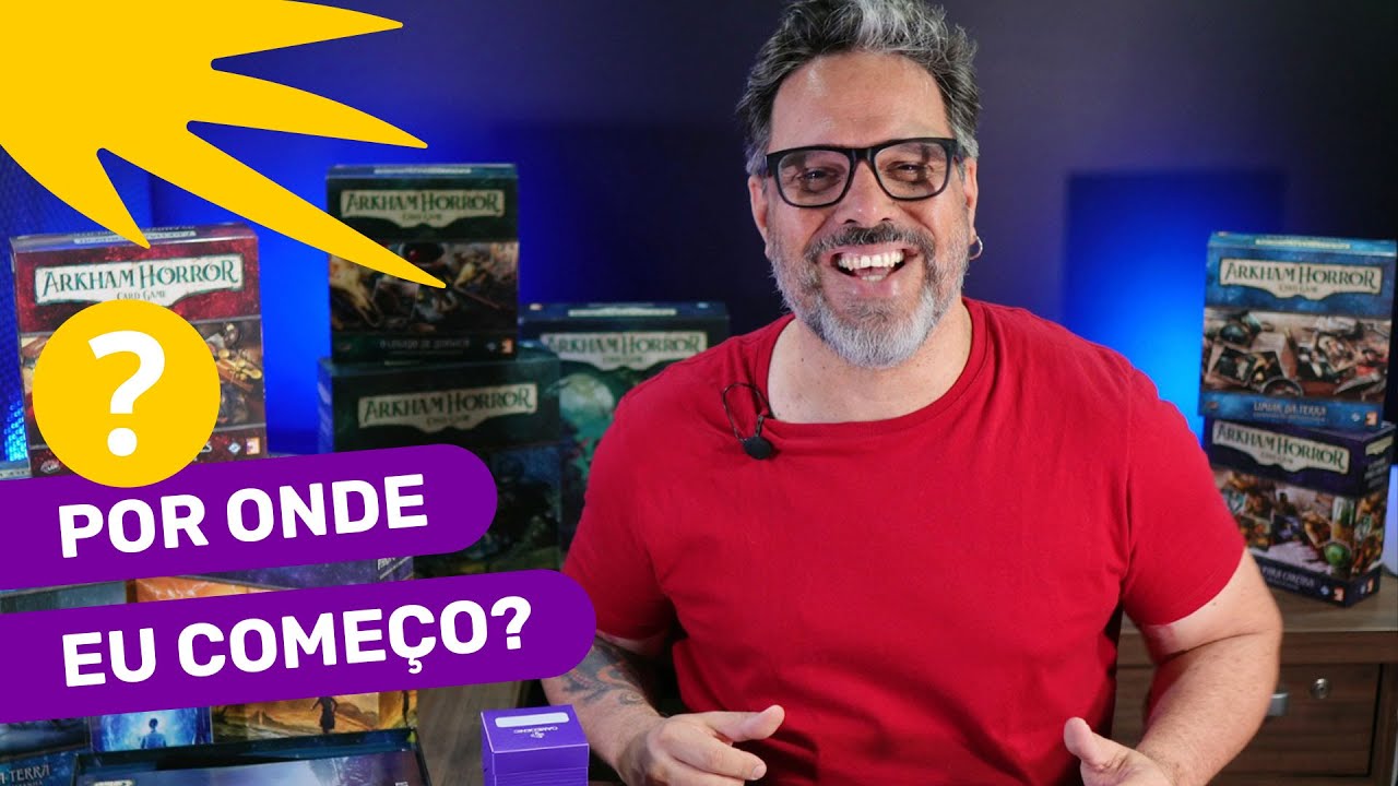 Expansões de ARKHAM HORROR: CARD GAME, por onde eu começo? | Galápagos