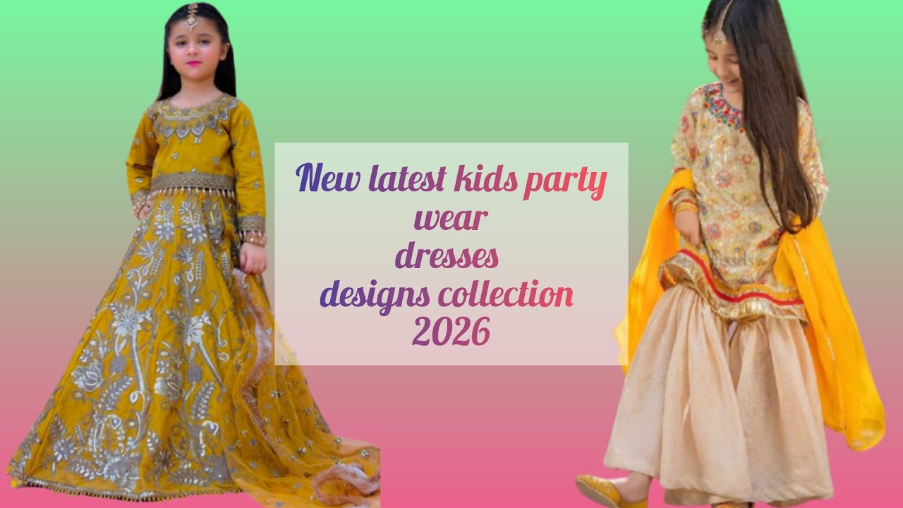 New Kids Party Wear Collection 2026 | Fancy Dresses | Dreamy Fashionista