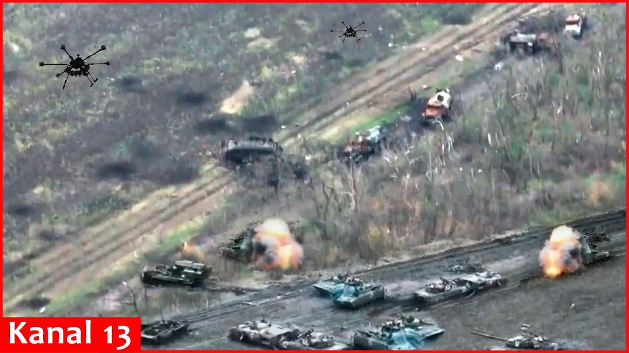Hidden killers: Ukrainian Magyar Birds exhausted Russian artillery and armored vehicles