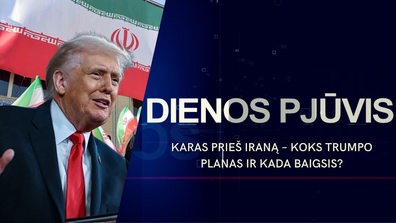 Karas prieš Iraną – koks Trumpo planas ir kada baigsis? | DIENOS PJŪVIS