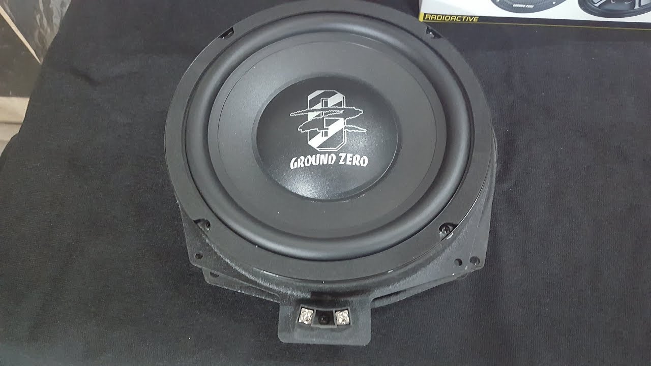 Басовики Ground Zero GZMW 200X-NEO - Визуальное знакомство