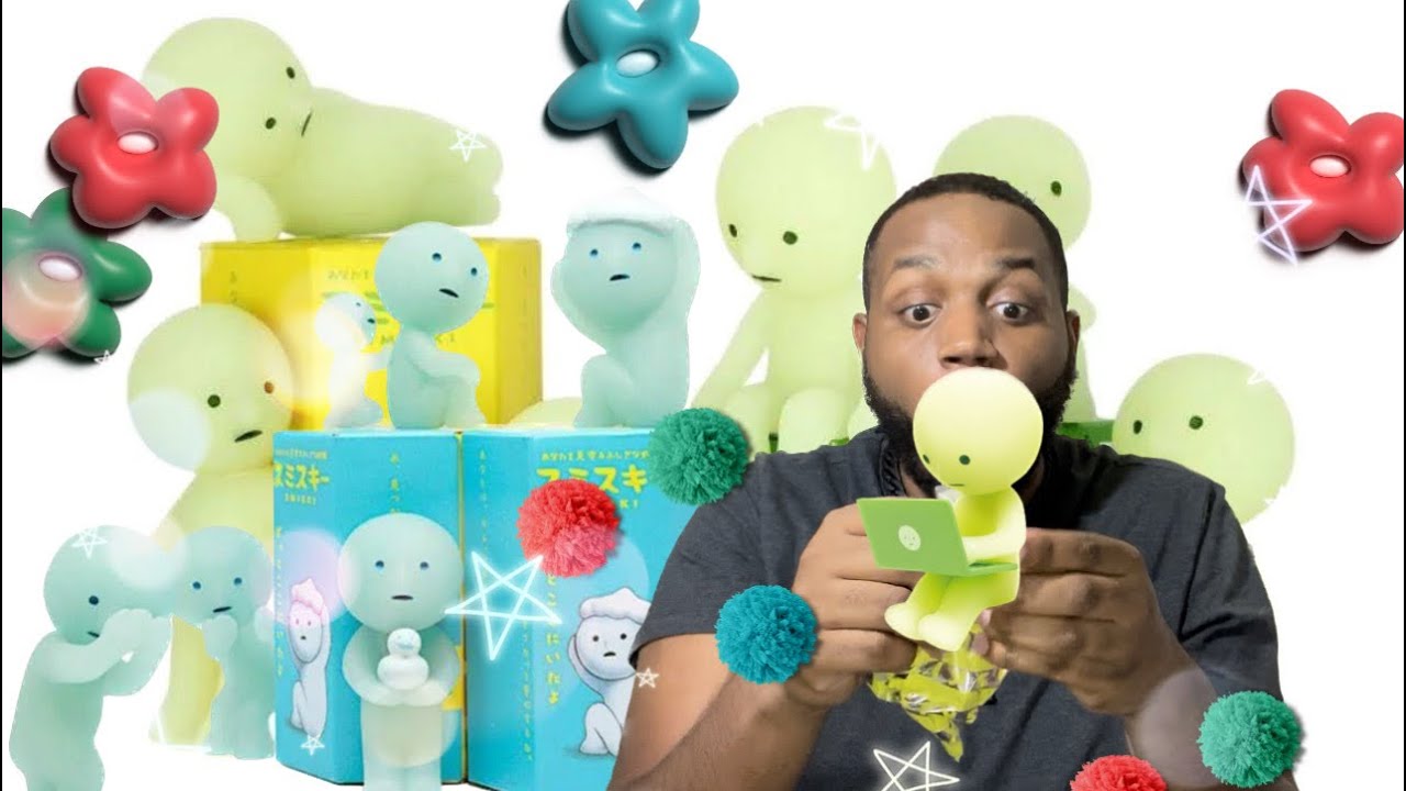 Smiski Blindbox Unboxing (Series 1 & Bath series)