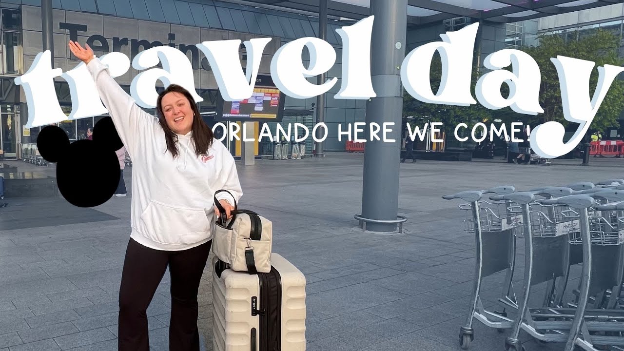 DISNEY TRAVEL DAY ✈️✨ LHR to MCO | Virgin Atlantic Premium Economy, flight, villa tour & supermarket