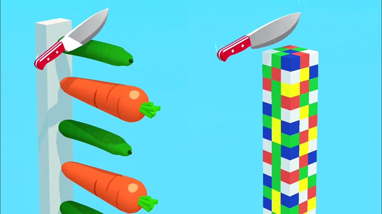 Slice It All Game! Satisfying and Relaxing ASMR Slicing Video NEW UPDATE