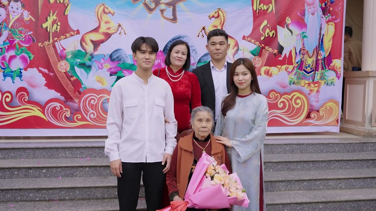 Lễ Mừng Thọ Cụ Bà Đào Thị Phúc - Tuổi 80 Giáo Xứ Kẻ Nghệ