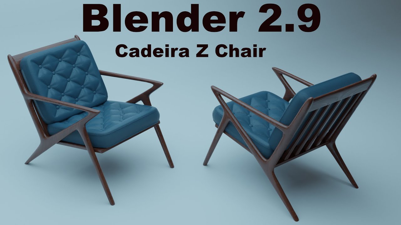 Modelagem no Blender 2.9   Cadeira (Parte 1)