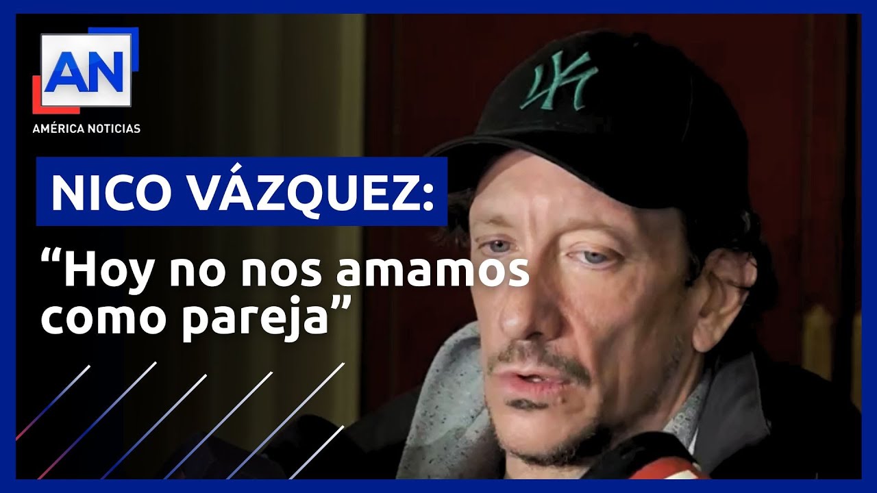 📣HABLA NICO VÁZQUEZ TRAS LA CONFESIÓN DE INFIDELIDAD DE GIME ACCARDI: 