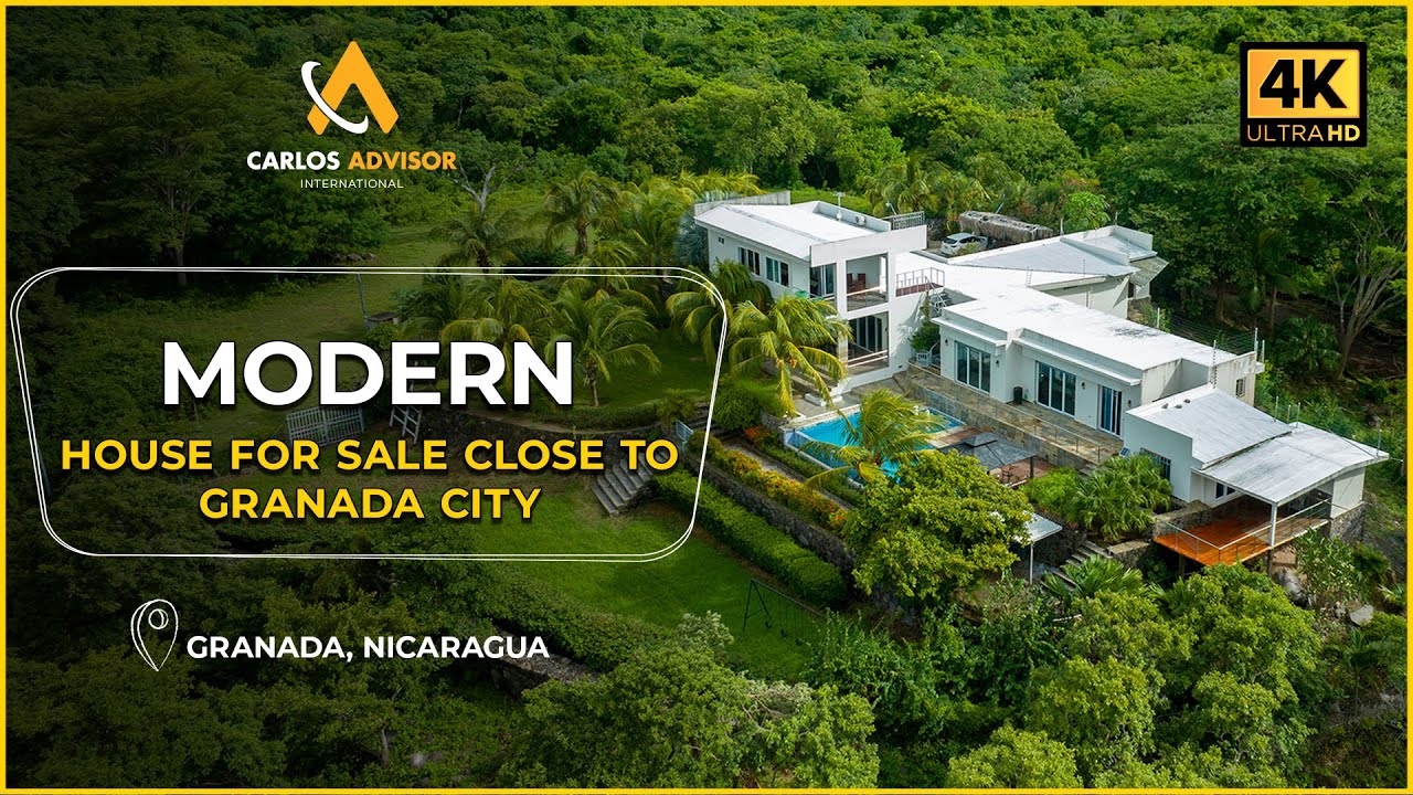 🌟 EXCLUSIVE VIEWS! House For Sale Close to Granada City | Nicaragua Real Estate