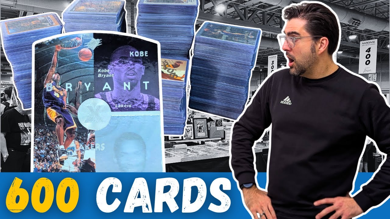 600 карточек Коби Брайанта? Вот что я обнаружил на выставке!